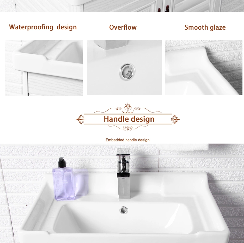 Bathroom Vanity Wash Basin Aluminium Alloy Bathroom Cabinet