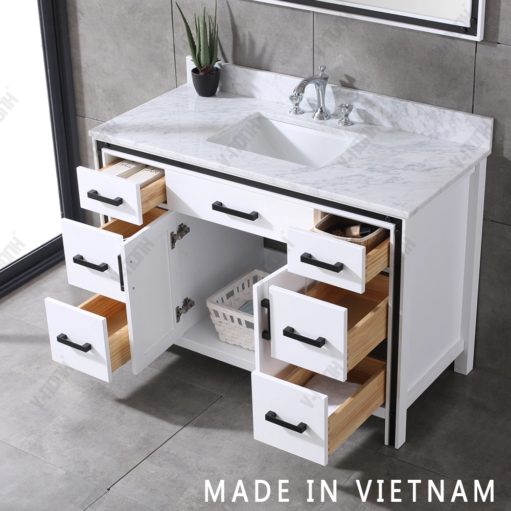 Made in Vietnam Modern Style Hot Selling Bathroom Furniture Vanities
