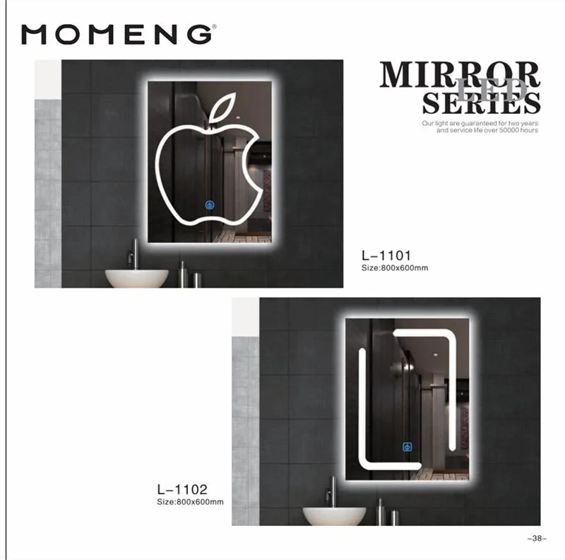 Frame Home Smart Wall Mounted Mirror Bathroom Designer Art Bath Vanity Mirror