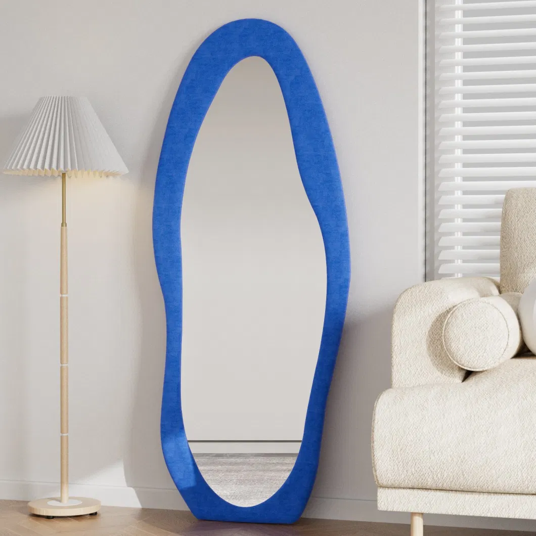 Cloud Shape Wall Decorative Leaning Freestanding Full Size Body Mirror