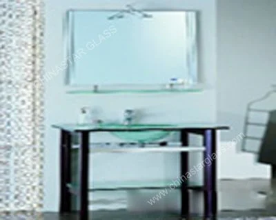 Irregular Shape Processed Customized Edge Glass Mirror