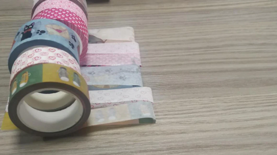 Hot Sale Factory Direct Heat Resisdue Washi Tape for Beautify Decoration