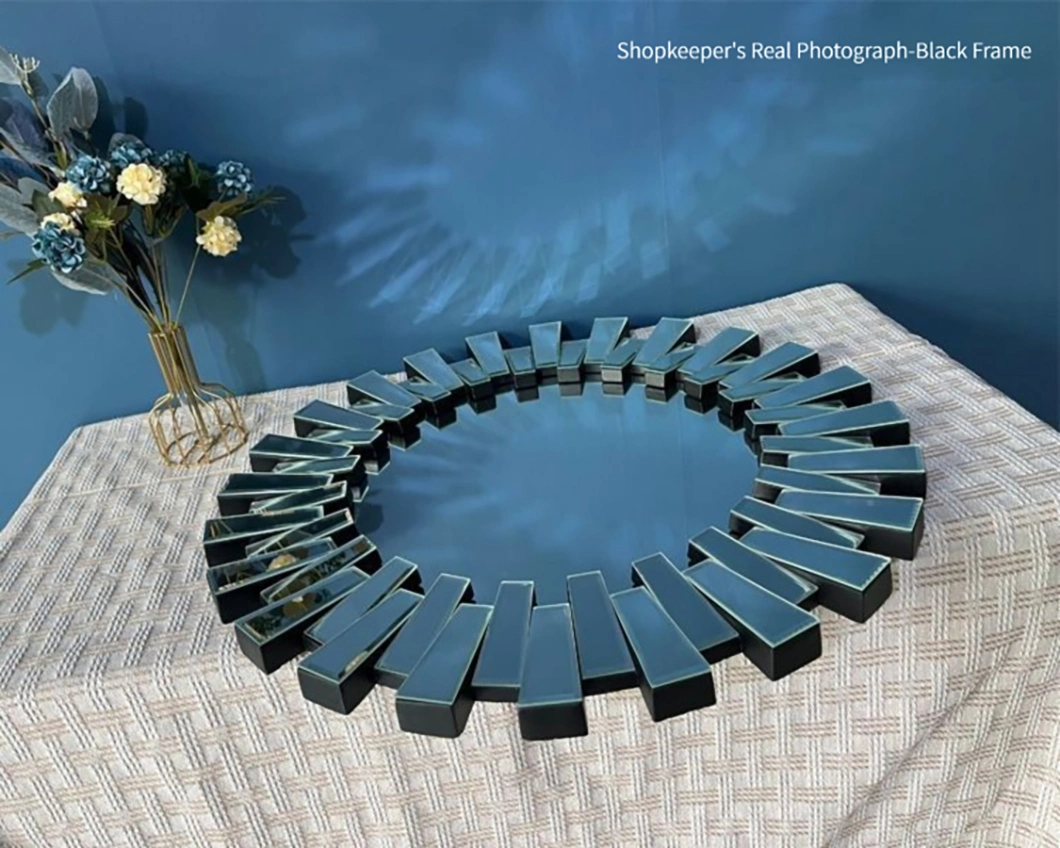 Top Selling Design Metal and Glass Wall Mirror Wholesale Exporter Designer Handmade Wall Decorative Mirror