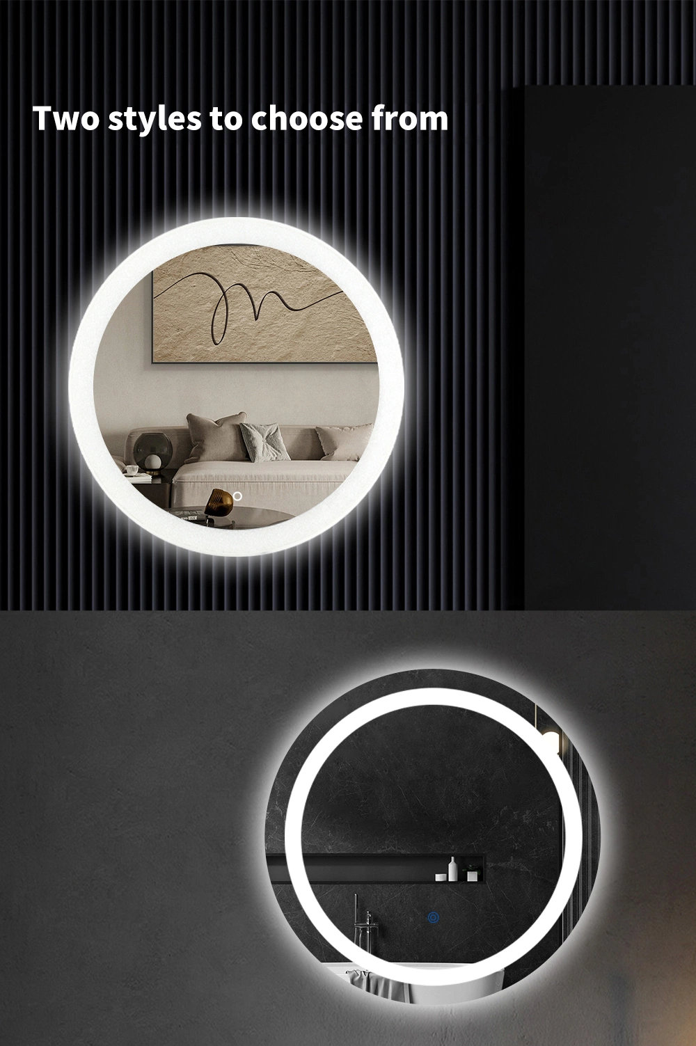 LED Mirror Cabinet with Backlit