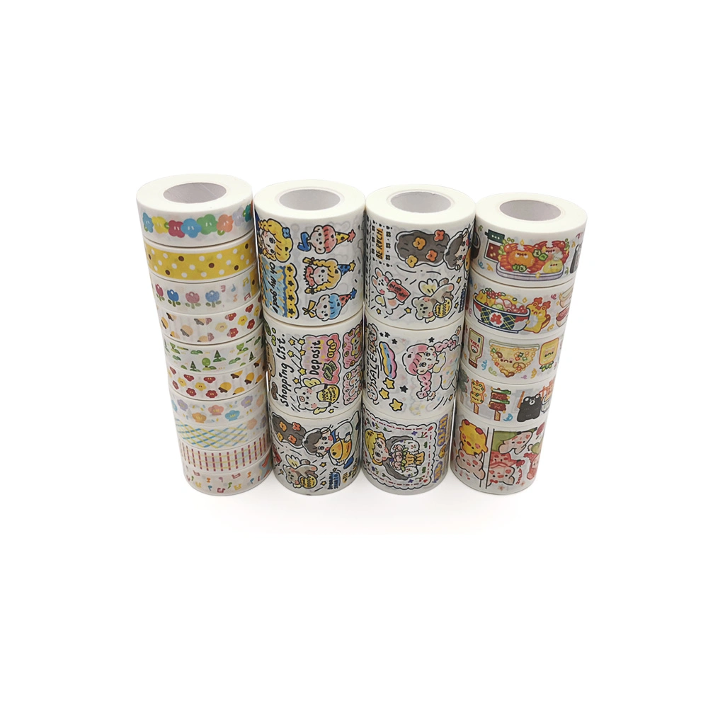 Factory Custom Heat Resisdue Japanese Washi Tape Wholesale