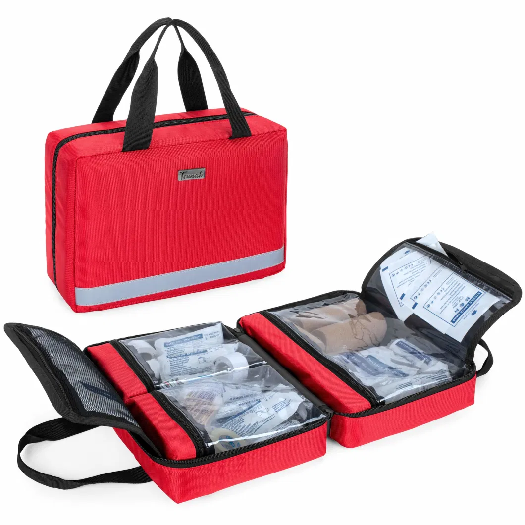 DIN 13164 Travel Car Use First Aid Kit Emergency Vehicle Medical Bag FDA