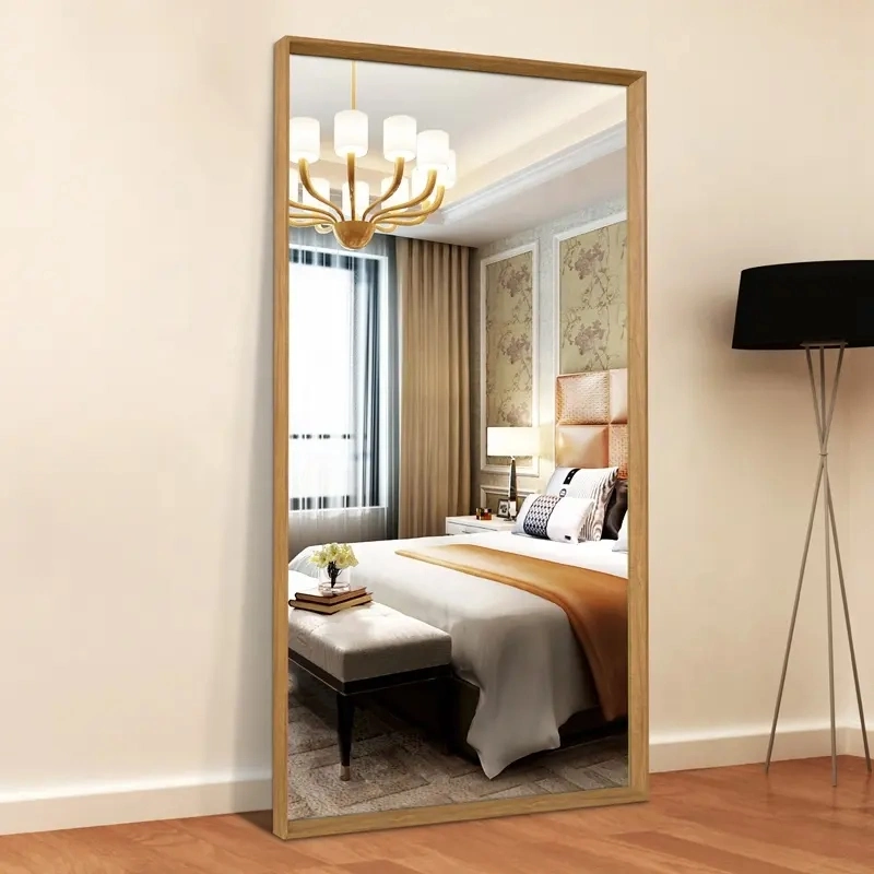 New Type Full Length Mirror Standing Hanging Leaning Against Wall Large Rectangle Bedroom Floor Mirrors Dressing Mirrors