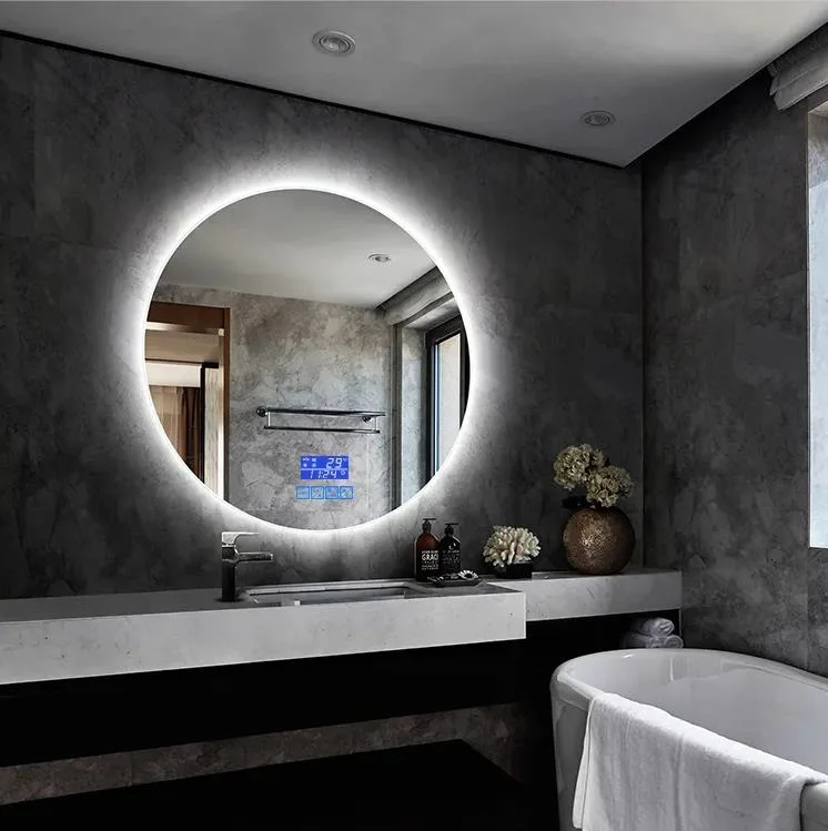 Espejo Smart Home Decoration Round LED Bath Room Mirror