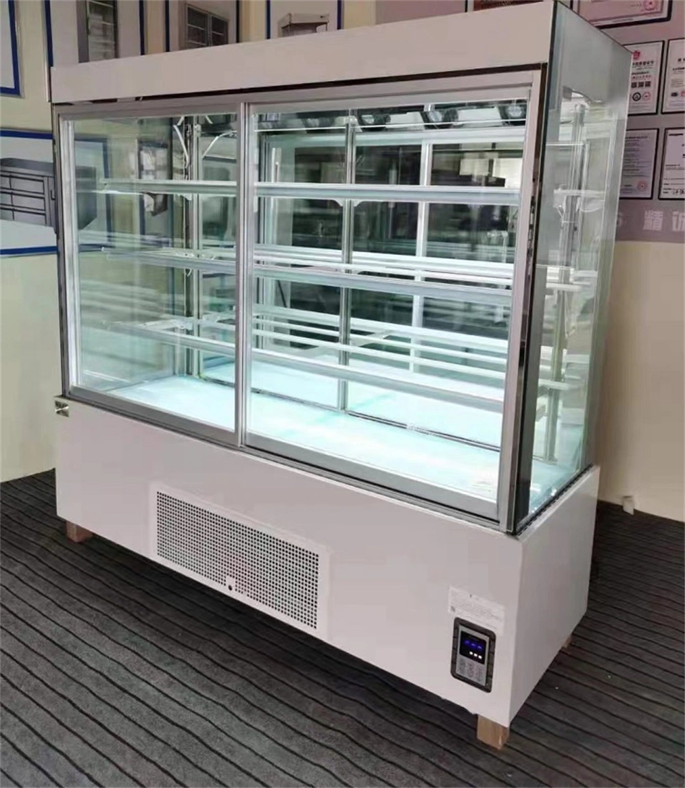 Hot Sale Cake Display Fridge Refrigerator Chiller Freezer for Bakery Stands Showcase Cabinet with Defroster