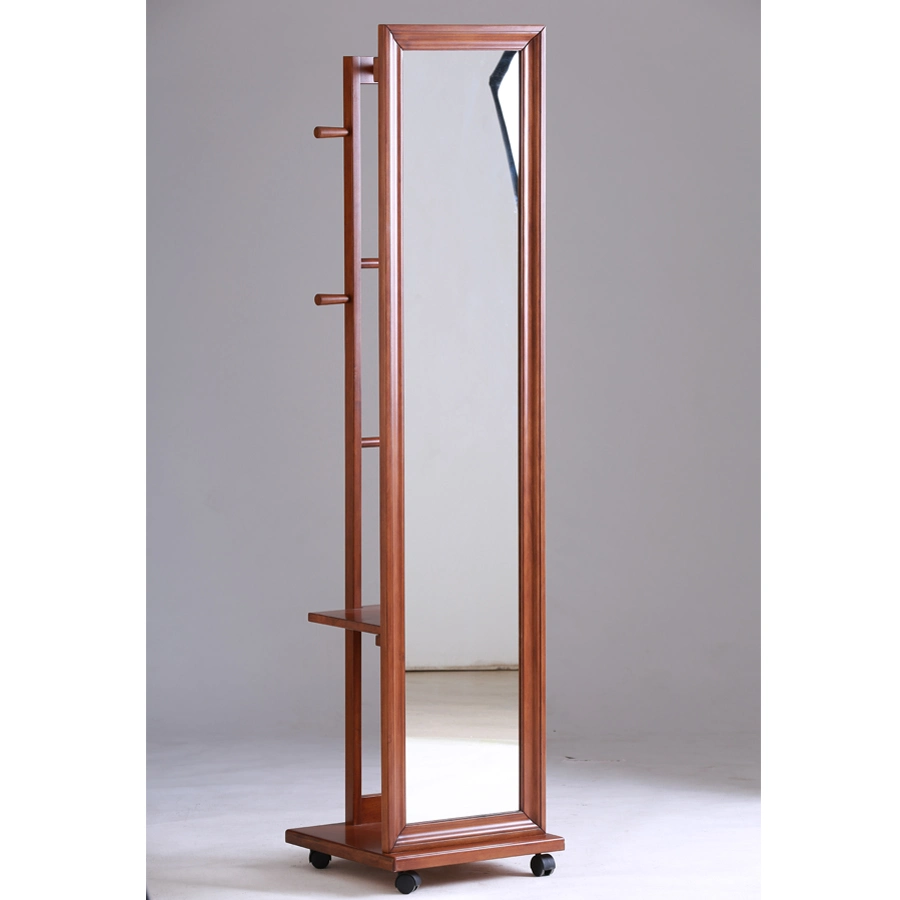 Full Length Mirror Large Floor Mirror Standing or Wall-Mountedr Wood Frame Dressing Mirror for Living Room