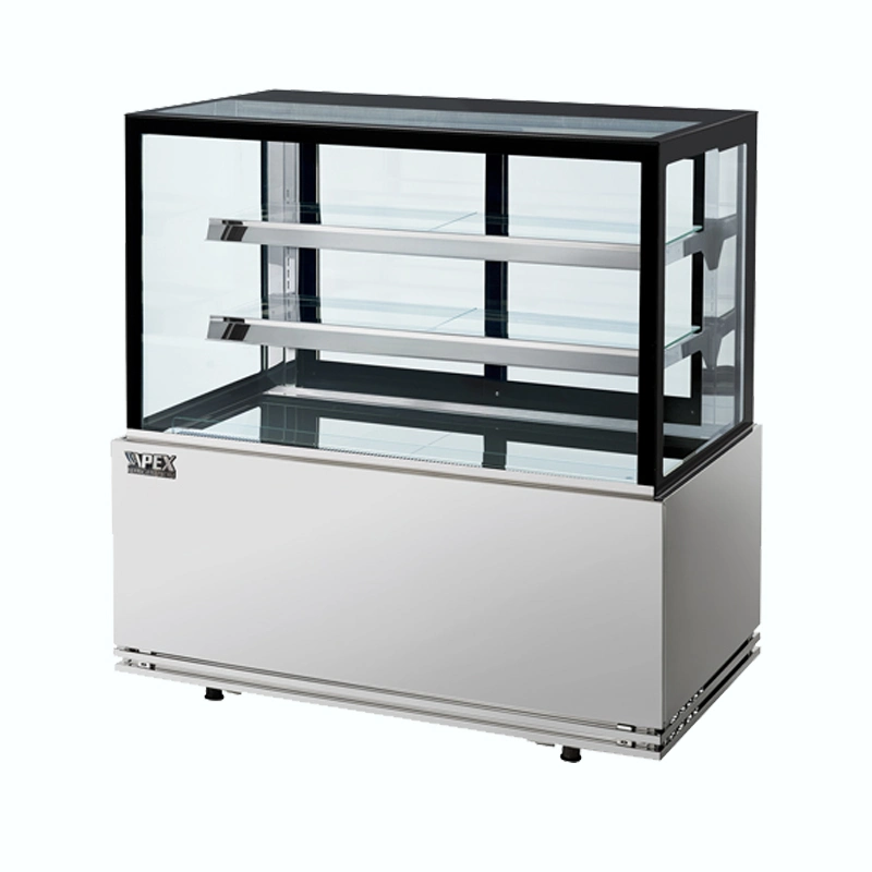 3 Layer Glass Cake Display Cake Showcase Cabinet Air Cooling with Defroster