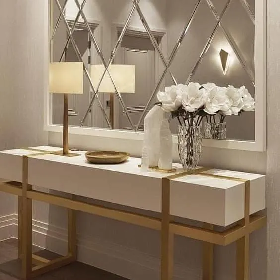 Interior Designer Designed Beveled Edges Mirror for Wall Decoration Coloured Mirror