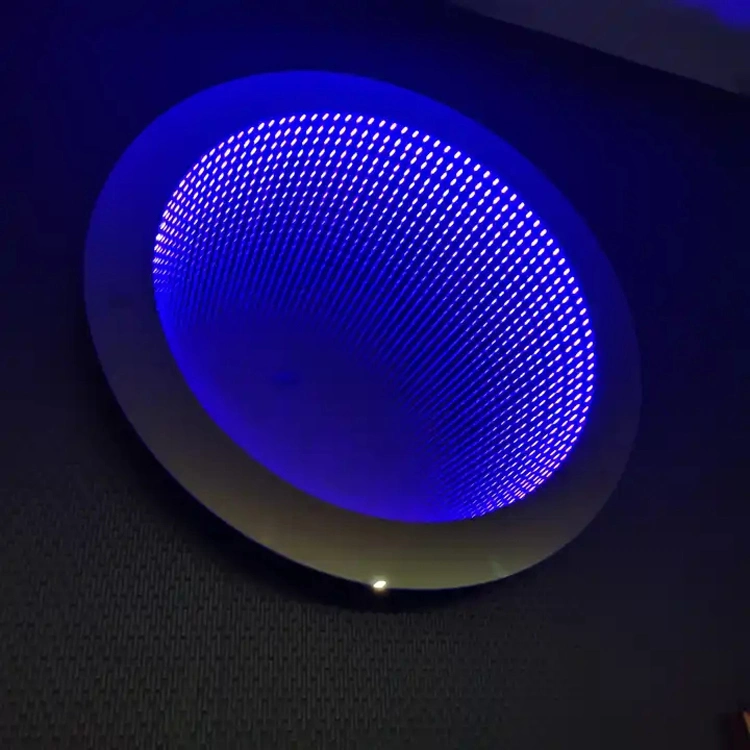 Factory Wholesale Good Quality Touch Sensor Modern Wall Hanging Time Tunnel 3D LED Infinity Mirror