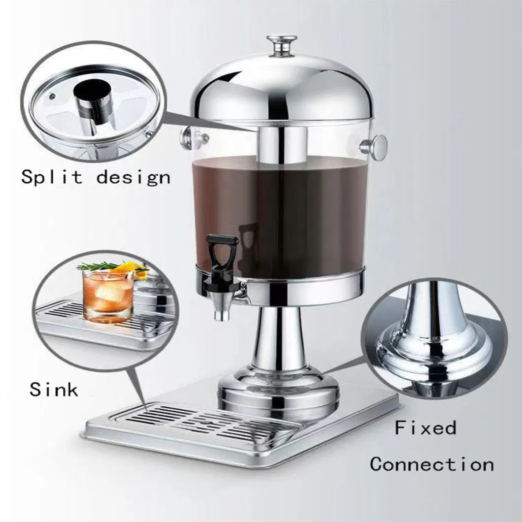 Dispenser Commercial Coffee Dispenser Electrical 220V Coffee Urn 100cups Commercial Coffee Maker with Hot Water Dispenser with Heating Element for Hotel Kitchen