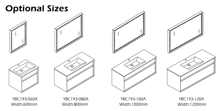 Factory Modern MDF Goldea Hangzhou Vanities Home Decoration Made in China Bathroom Vanity Furniture