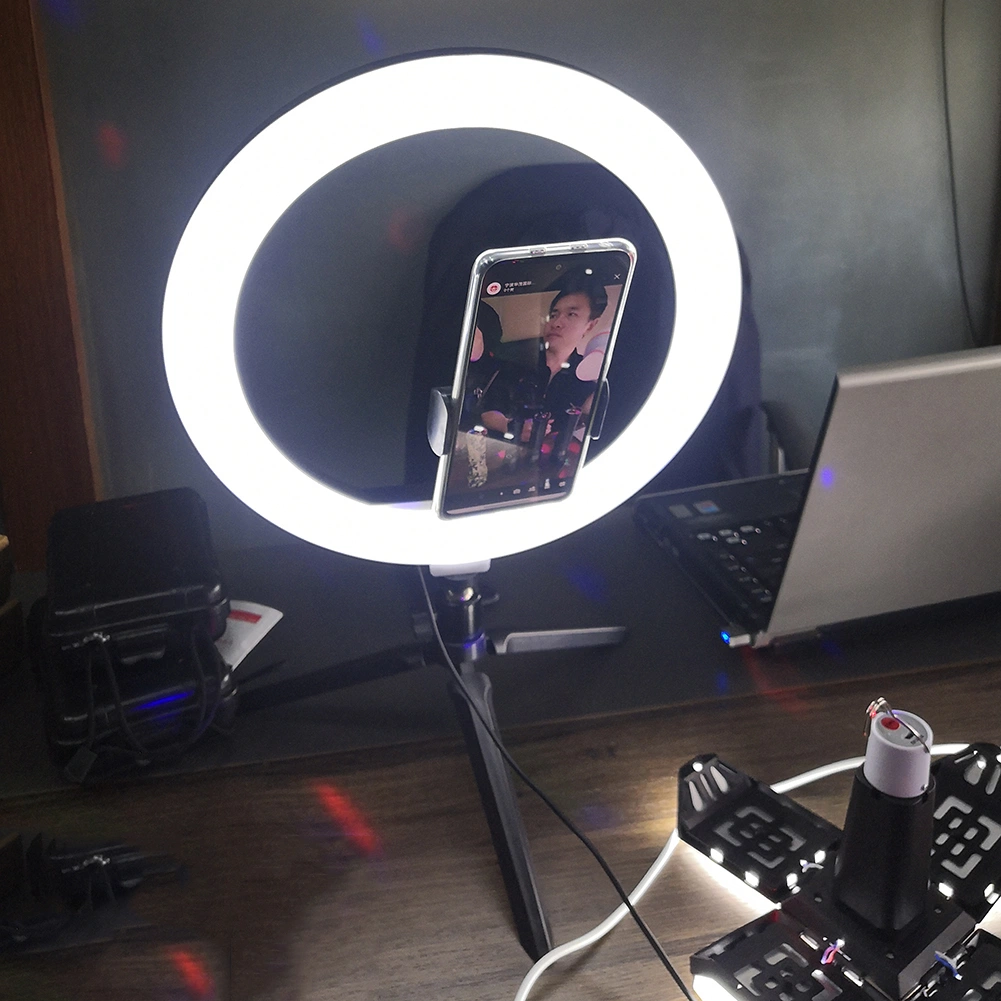 Yichen LED Rechargeable Makeup Mirror with Mini Fan &amp; LED Light Mirror