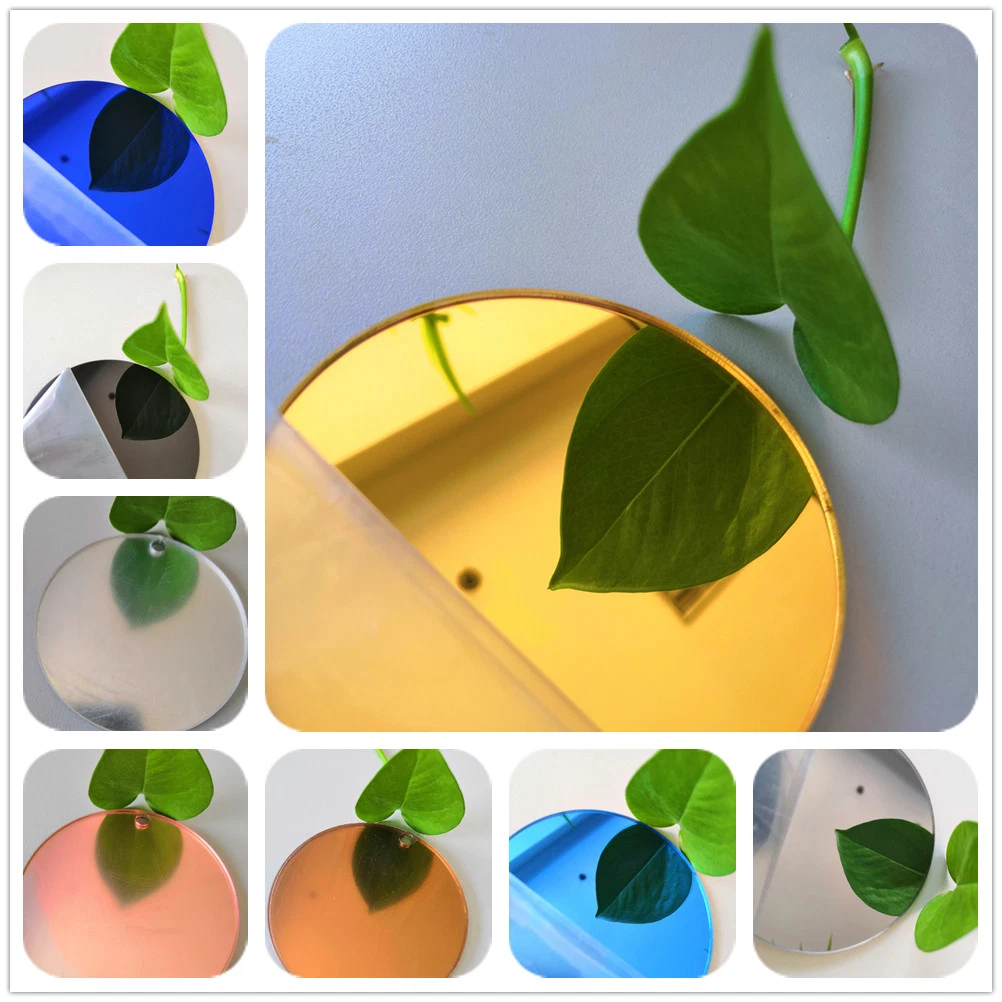 Colorful Plastic Mirror Acrylic Mirrored Panel 2mm 3mm