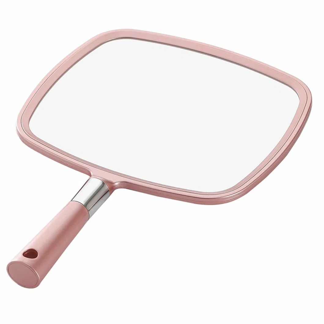 Custom Private Label Extra Large Hand Mirror with Handle