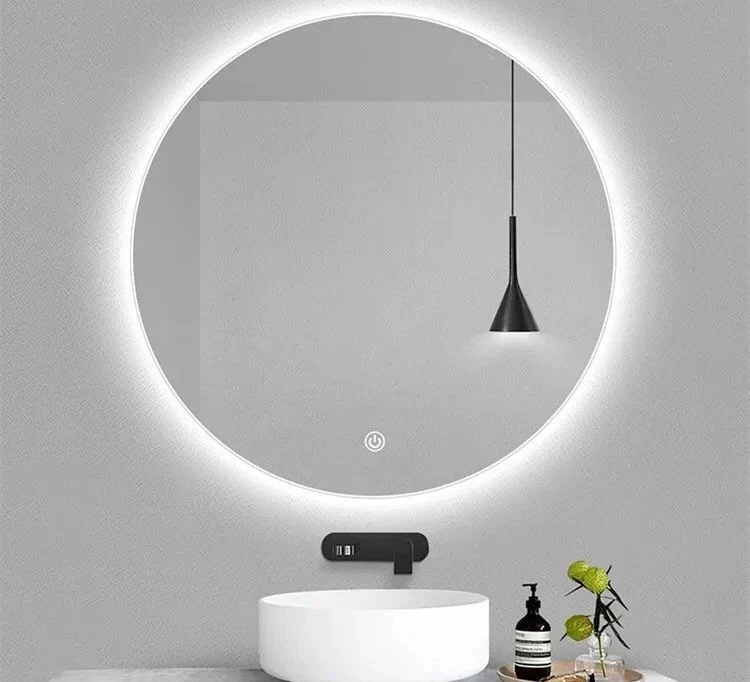 Espejo Smart Home Decoration Round LED Bath Room Mirror