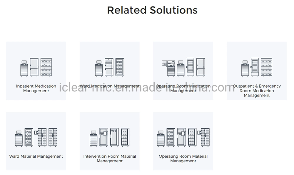 Hospital Smart Medicine Consumables Control Cabinets