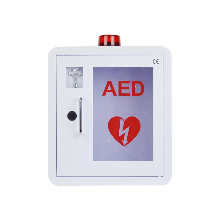 Wap-M2b Portable Customized First Aid Kit Wall Indoor Aed Cabinet with Strobe Light
