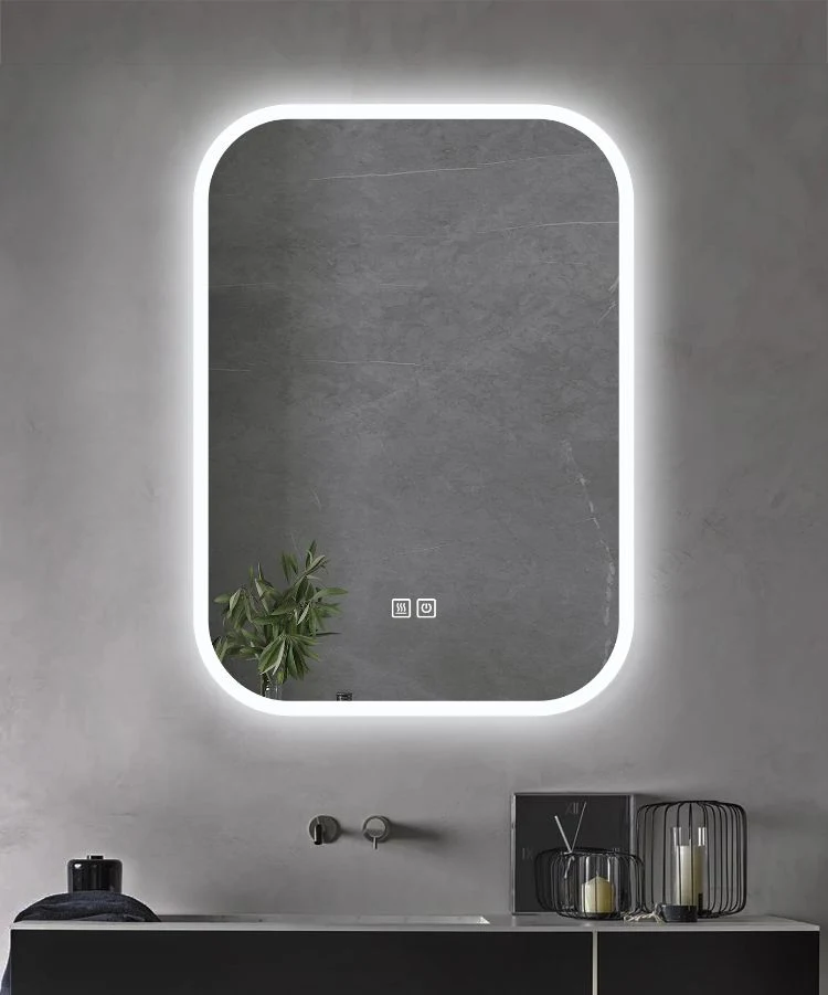 LED Lighted Backlit Bathroom Mirror Wall Mounted Lighted Mirror
