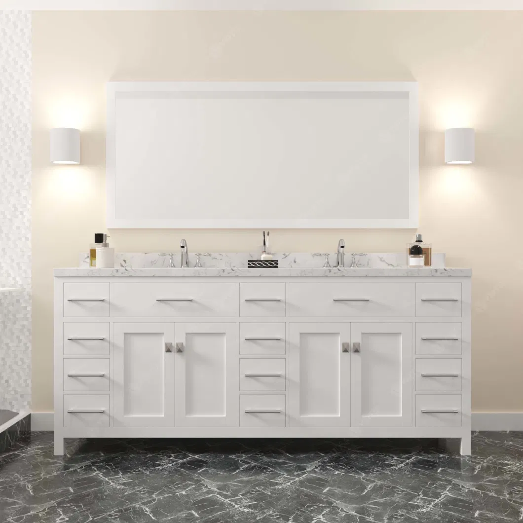 Prima High Quality Style Bath Cabinet Shaker Cabinet Door Vanity