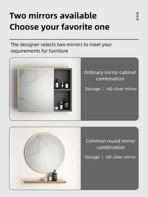 China Wholesale Customizable Modern Style Home Aluminum Furniture Bathroom Vanities Cabinet