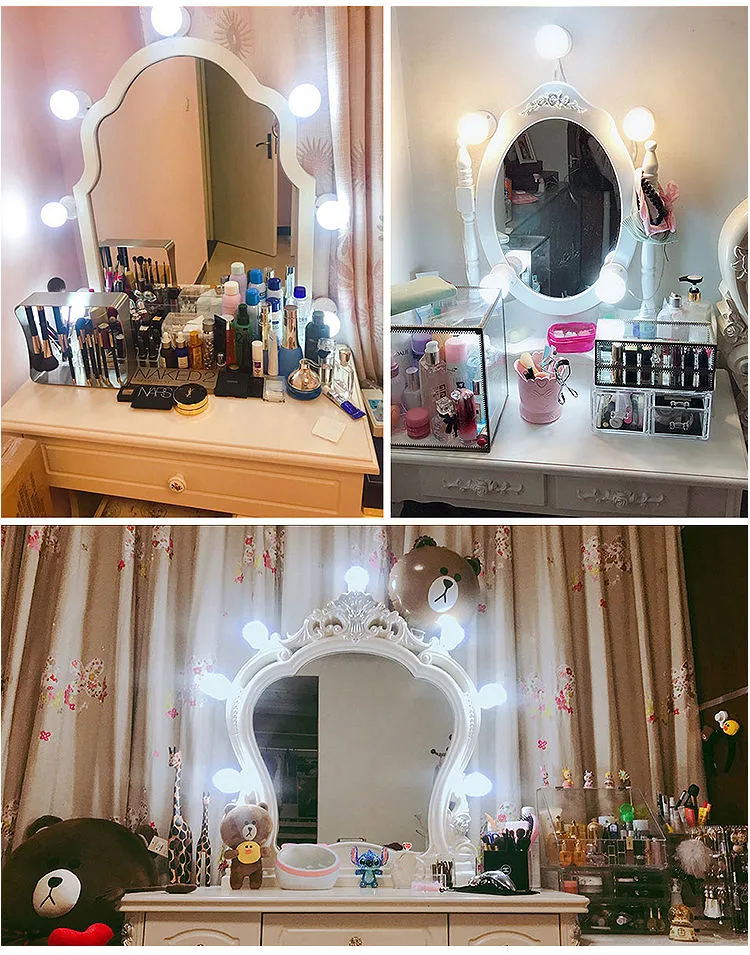 Dimmable LED Makeup Vanity Mirror Lights