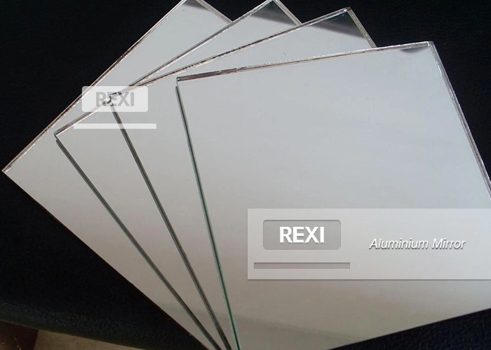 1mm 2mm 3mm 4mm 5mm 6mm Double coated Clear Aluminium Aluminum Mirror Glass Sheet Factory Price