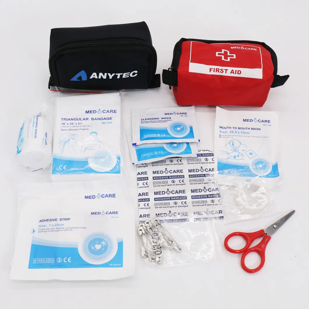 FDA ISO Ce OEM China Factory Hot Sale Custom Home Emergency Portable First Aid Kit