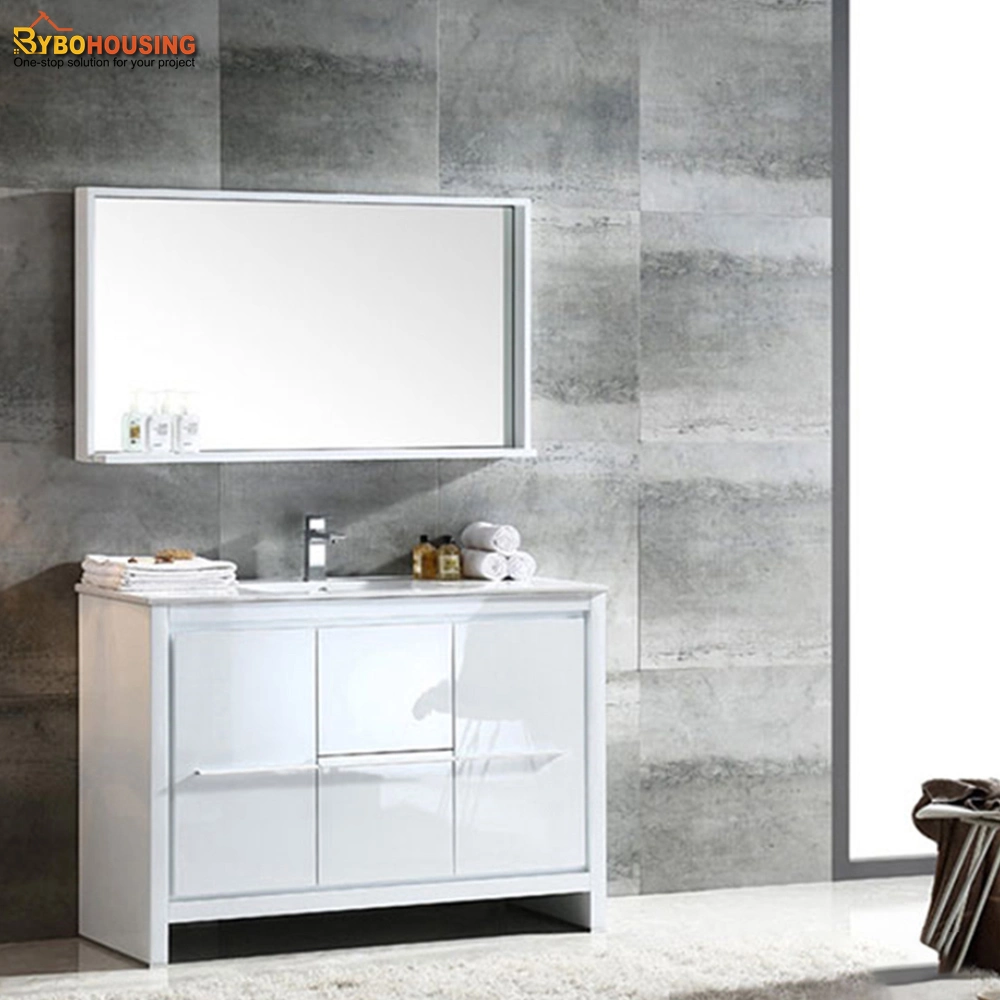 Suitable for Small Apartments Customize Bathroom Cabinet with Mirror