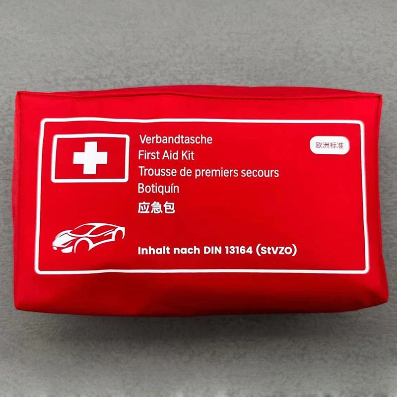 Din13164 2022 Car First Aid Kit Vehicle Automoble Emergency First Aid Kit with Ce Iso13485 Approved