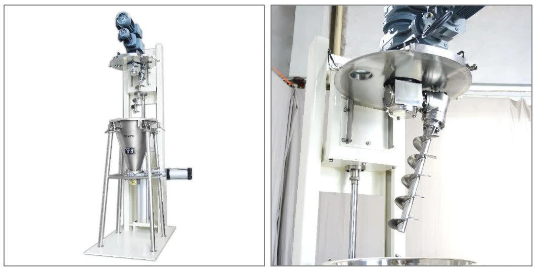 Hot Sale Vertical Conical Screw Cone Mixer for Dry Powder Paint Machine