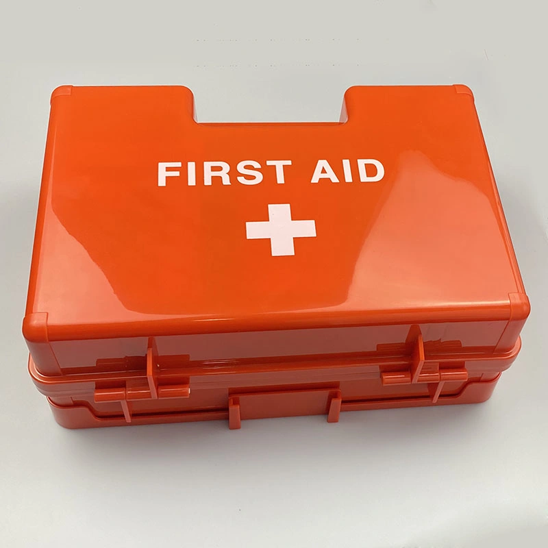 DIN13157 Industrial First Aid Kit Wall Mounted ABS First Aid Kit for Workplace ABS First Aid Box Waterproof Plastic Case