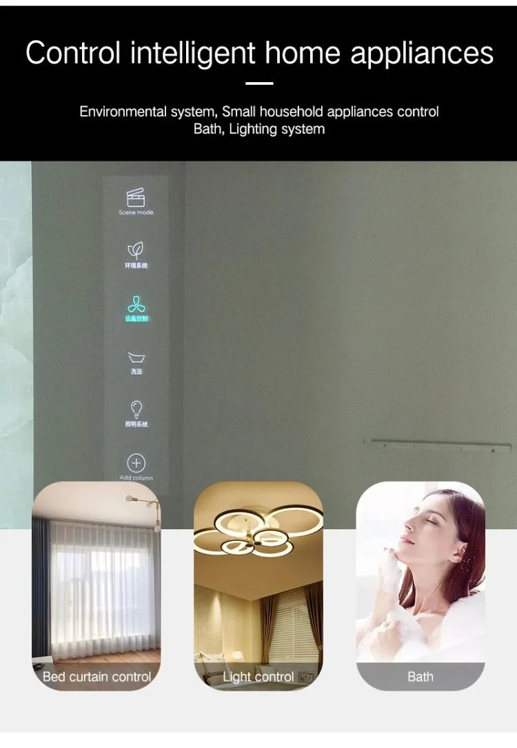 HD Camera Smart Magic Android TV Mirror LED Bathroom Mirror 5 Years