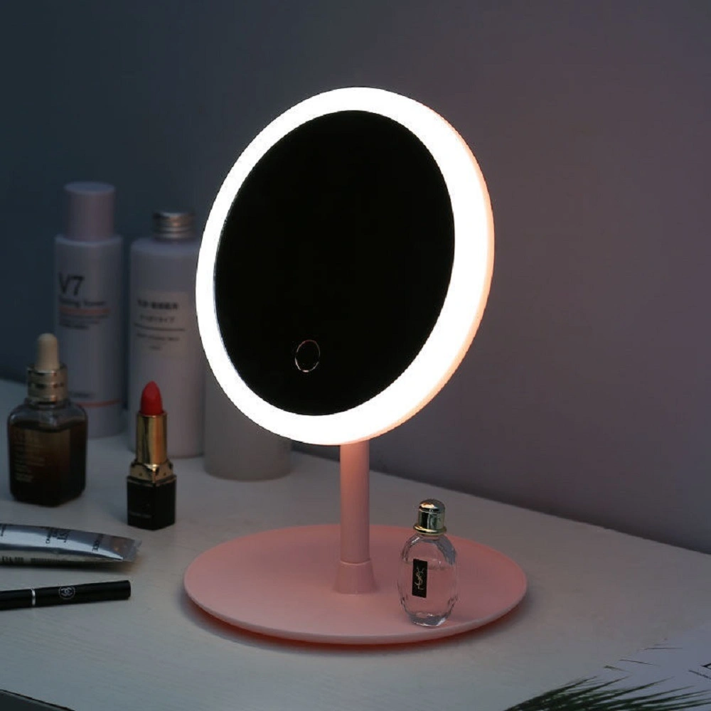Rechargeable Adjustable Vanity Makeup Mirror with LED Light Mi17682