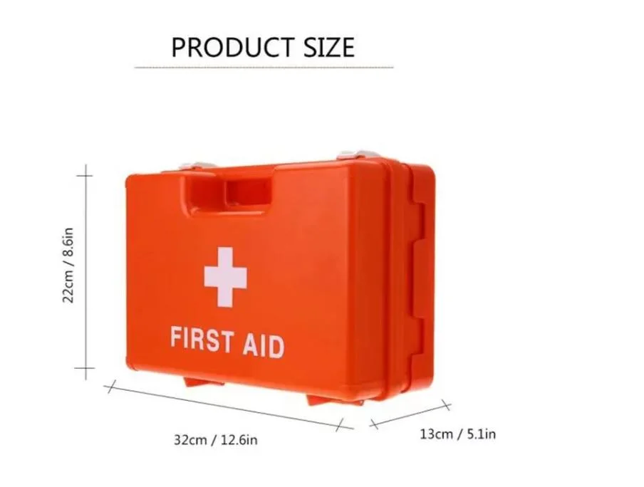 2023 New Design Light-Weighted Plastic Wall Mounted ABS First Aid Kit