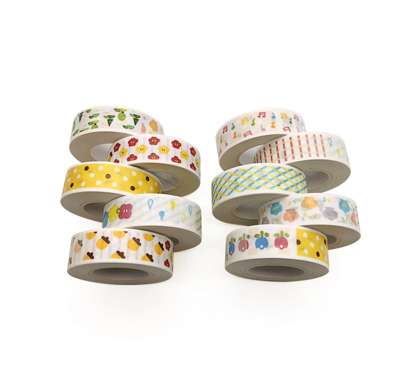 Factory Direct High Quality Peels off Easily Custom Washi Tape