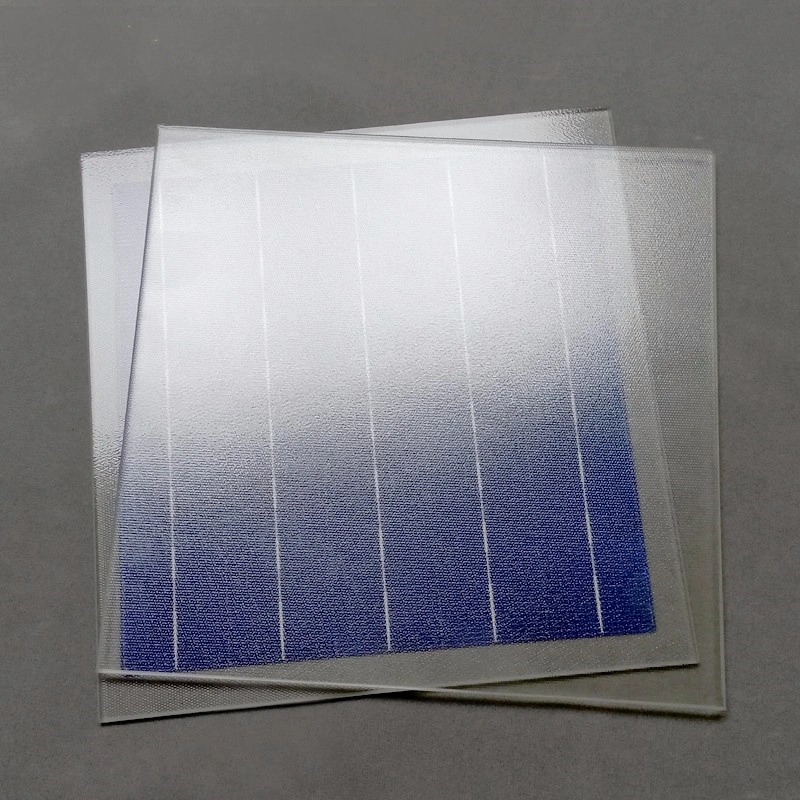 Factory Customize Size 3300*2000mm Low Iron Pattern Solar Glass
