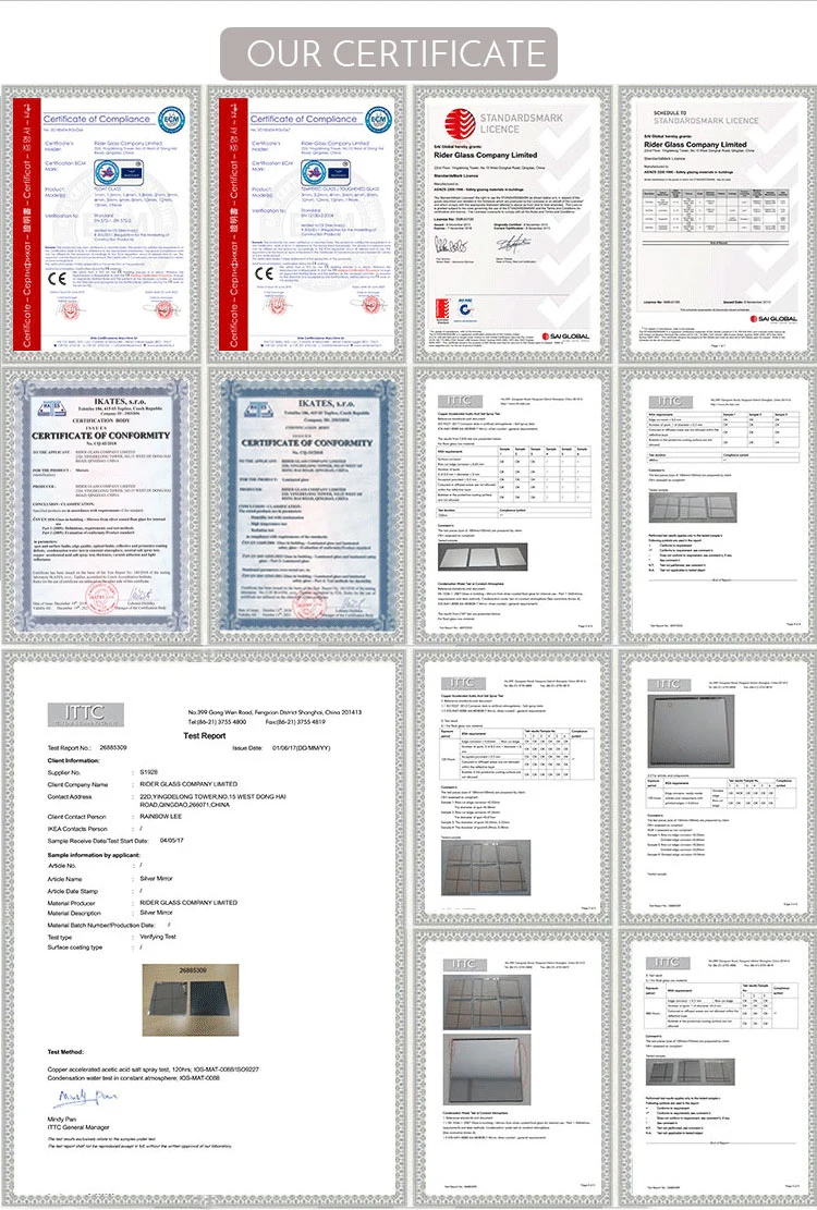 Double Coated Copper Free Aluminium Coating for Float Glass