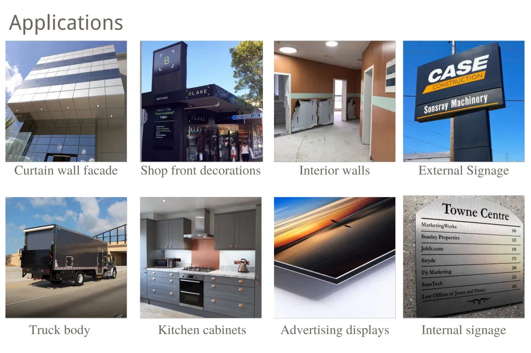 Acm Mirrored Dibond, Dibond Mirror Composite Panel