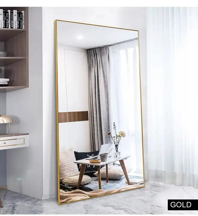 Dressing up Home Decorative Glass Wall Mounted Large Standing Rectangle Floor Mirrors