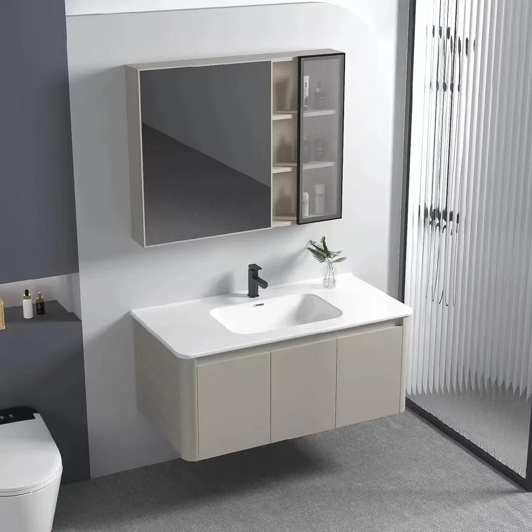 Wall Mounted Bathroom Vanity Set Aluminum Wall Cabinet Liquidation Bathroom Sink Cabinet