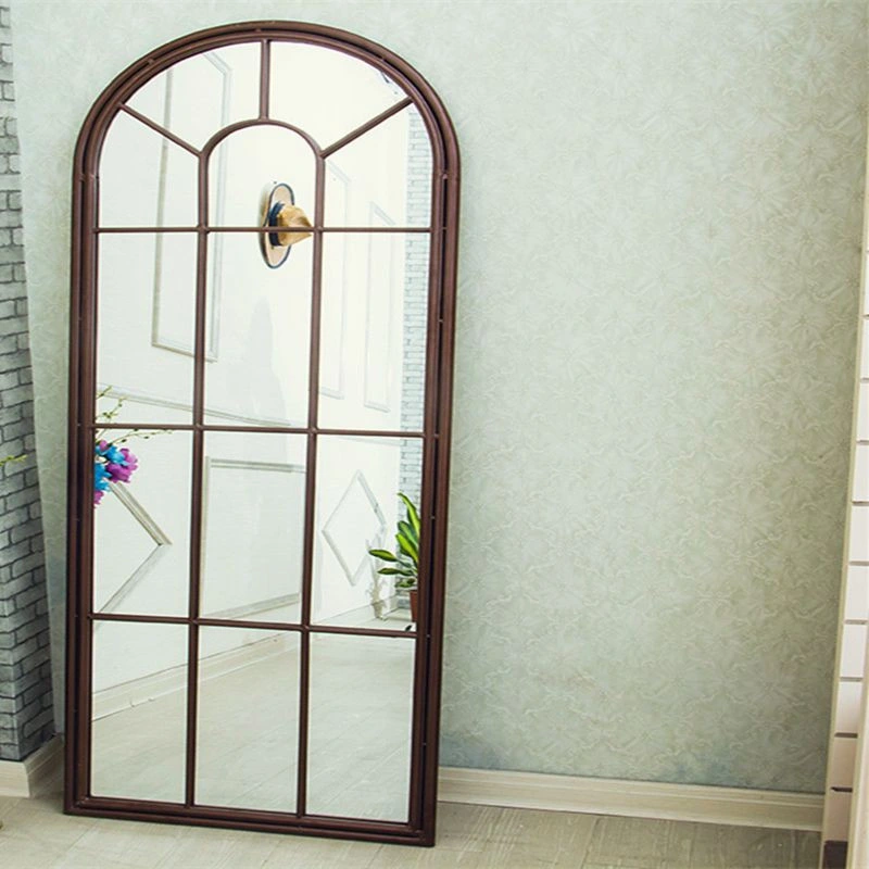 American Iron Glasses Bedroom Simple Home Retro Full Body Wall Iron Mirror 052