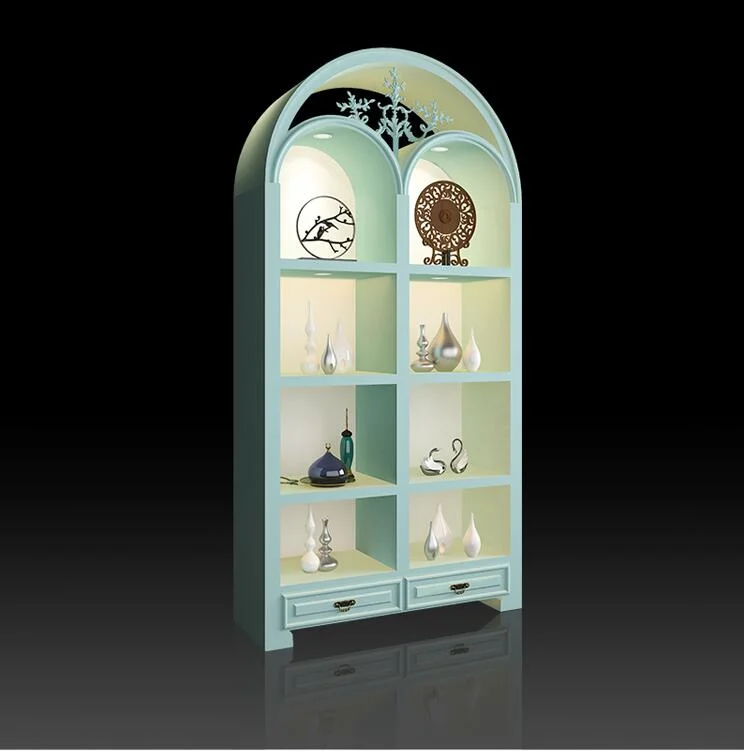 Custom High End Luxury Wall Mounted Jewelry Display Cabinet