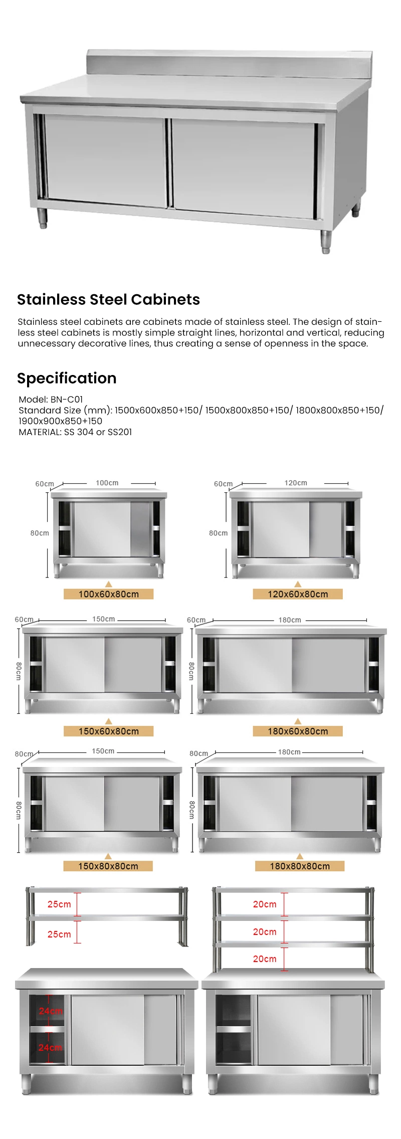 Huasheng Hot Selling Outdoor Gas Grill Millwork BBQ Customized Outdoor Kitchen 304 Stainless Steel Kitchen Cabinets