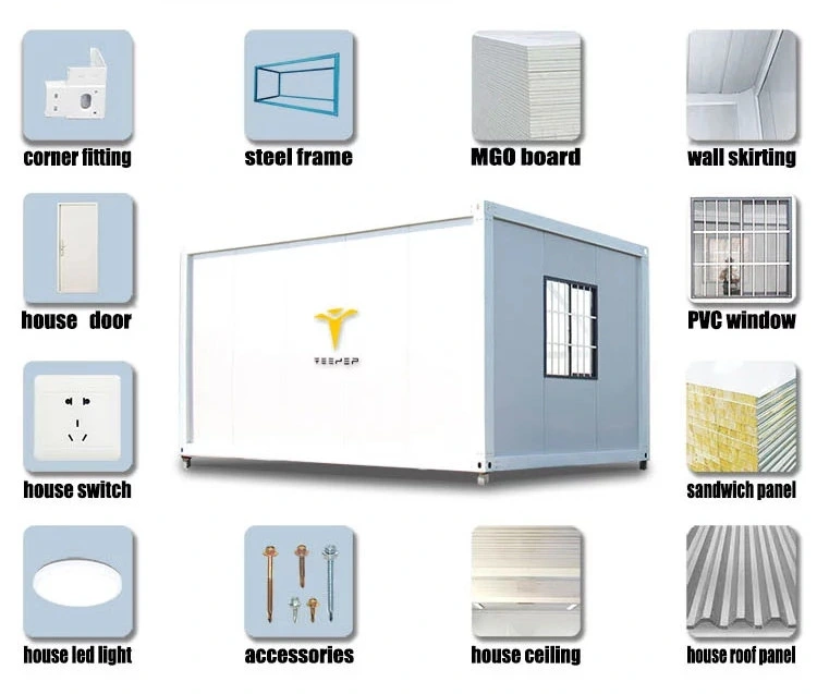 Prefab House Low Price Luxury Labor Camp Mobile Cabins