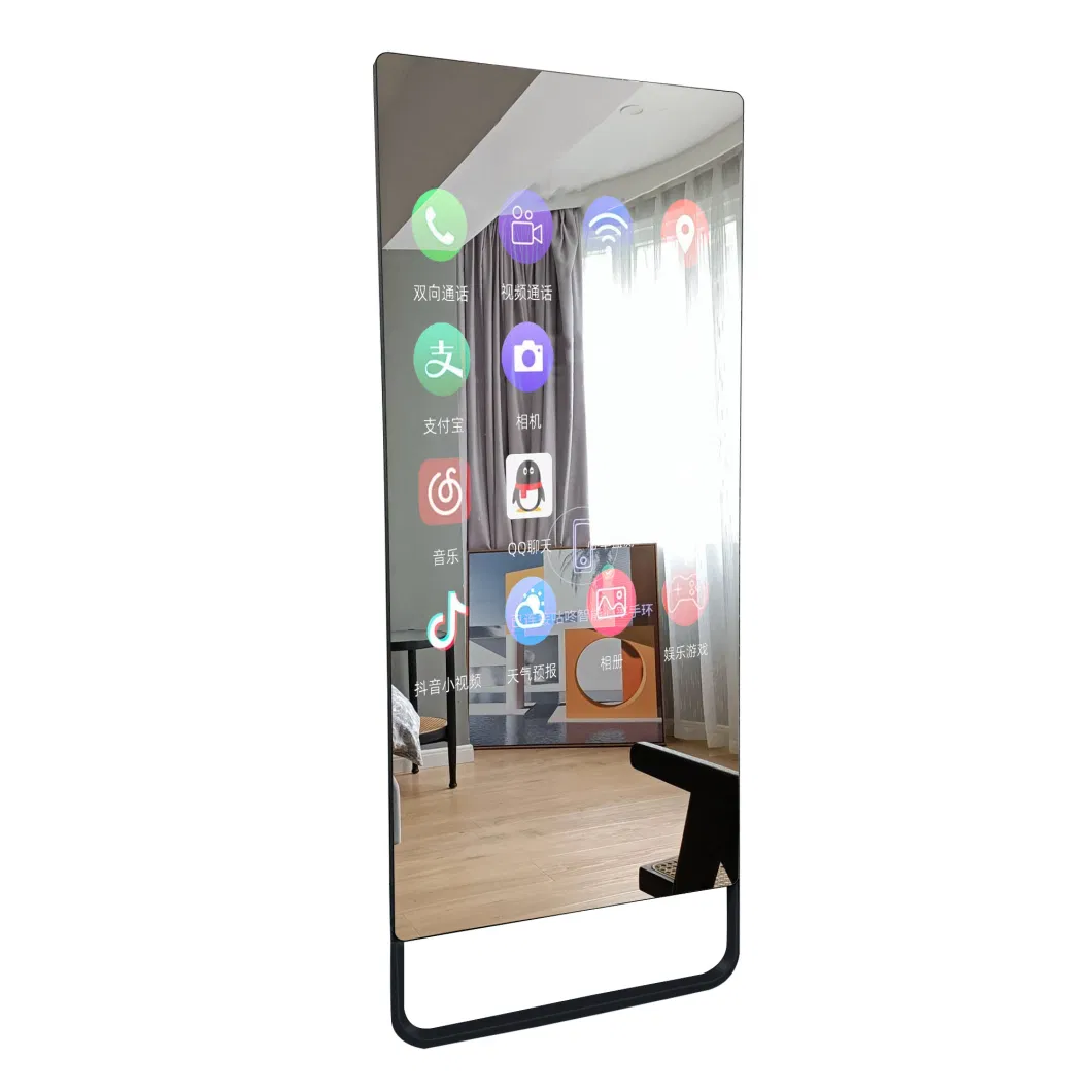 Exercise Magic Mirror Photo Booth Wall Digital Mirror Advertising Screen Full Body Smart Fitness Mirror