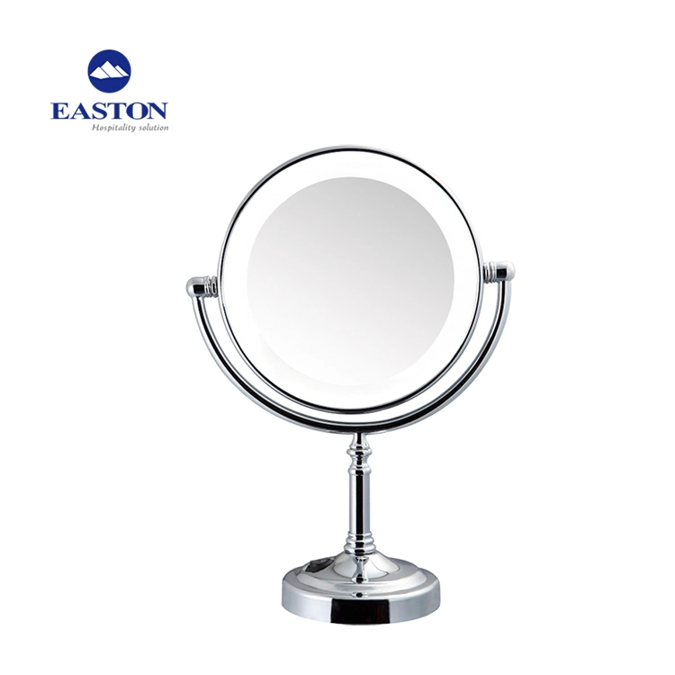 LED Table Make up Magnifying Mirror for Hotel